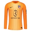 Camiseta de fútbol Atlético Madrid Portero 2025-26 Naranja Manga Larga Camiseta de fútbol Atlético Madrid Portero 2025-26 Naranja Manga Larga